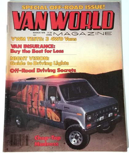Van world magazine 1978 march - magazine,