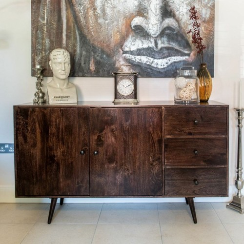 Solid mango wood - solid, chic