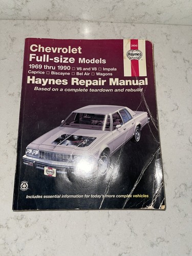 Haynes 24045 manual 1969 - haynes,