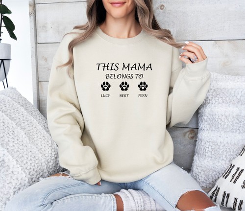 Cat mama sweater personalised - mama,