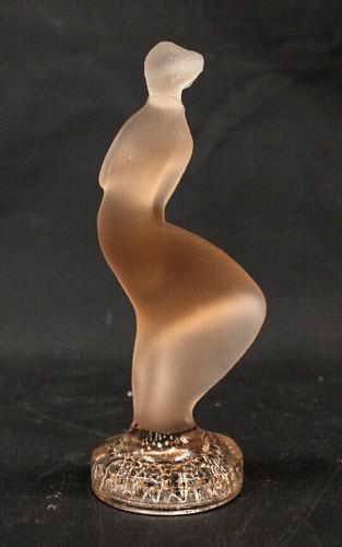 Art deco nude frosted glass - art,