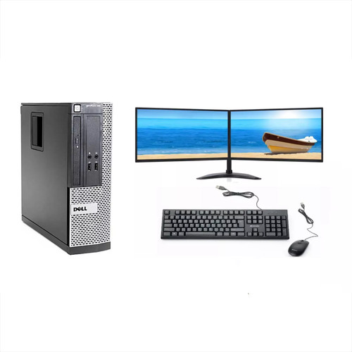 Fast dell dual screen - dual, 22"