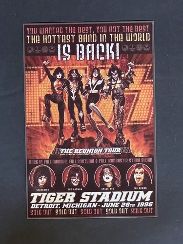Kiss post card mini poster - kiss,