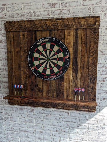 Dart board backboard upcycled - dart,
