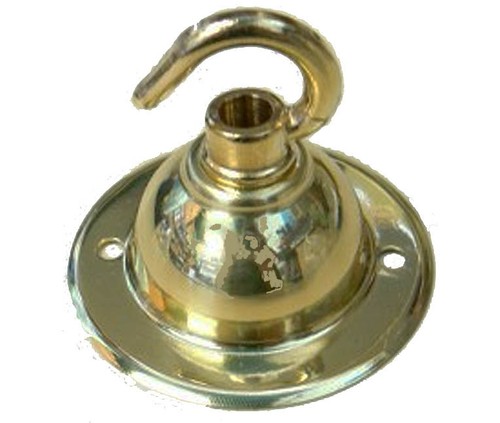 Ceiling rose with single - ceiling,