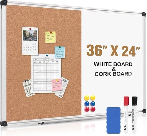 Board2by white board cork - board,
