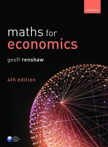 Maths for economics - for,