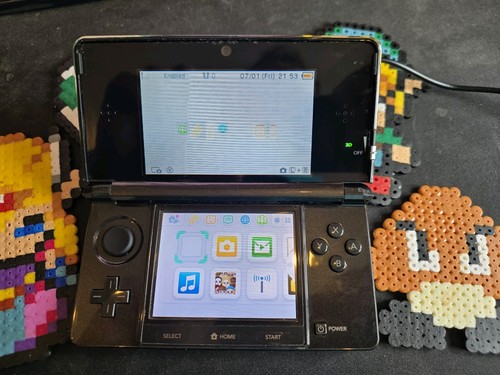 Nintendo 3ds black 4gb card - nintendo,