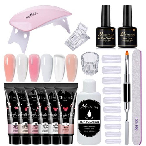 Poly nail gel set builder - set,