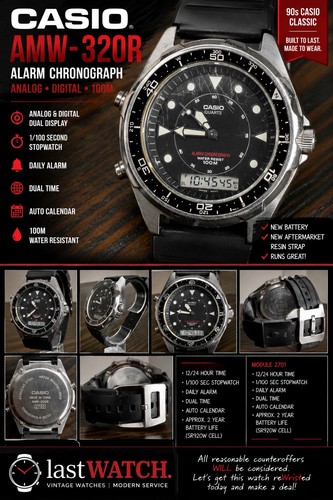 Casio amw 320r alarm - casio,