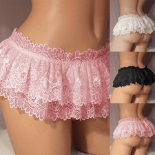 Sexy Womens Lace Tutu Thong