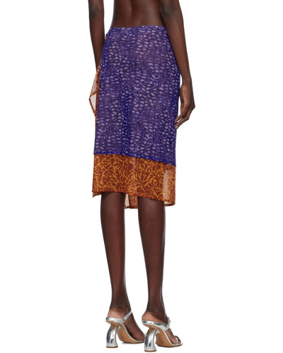 Dries van noten printed mesh - dries,