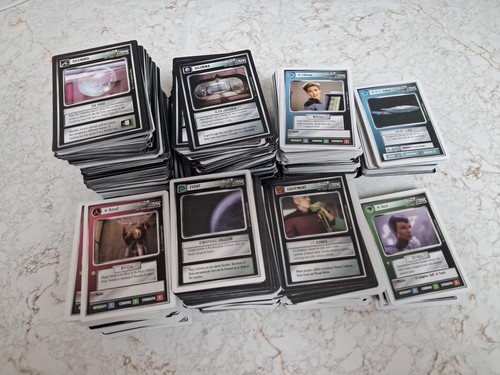 Star trek ccg - star, cards.