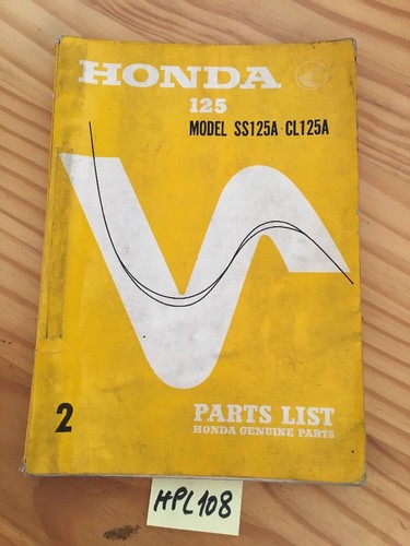 Honda ss125a cl125a - cl125a, ss