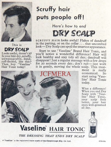 Vaseline hair tonic men - men's,