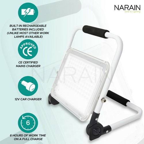Rechargeable led floodlight - rechargeable,