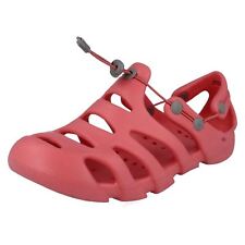 SALE Girls Hi-Tec watermelon/grey  Eva summer slip on casual sandal HYDRO JR