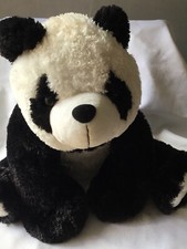 Soft plush panda bear - bear, large