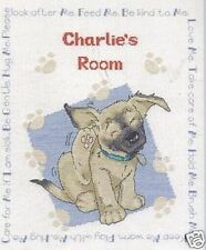 Name Sampler Perfect Pets - RSPCA Cross Stitch Kit - DMC (Puppy)10" x 12"