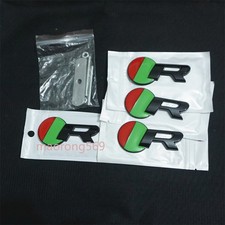 R Green Black Glossy Metal