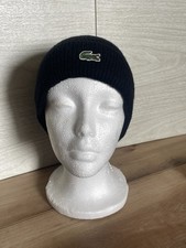 Lacoste 100% Wool Knit Ribbed