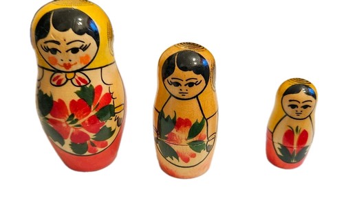 Russian wooden nesting - russian,