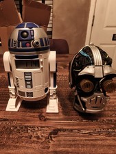 Pepsi Star Wars Promotion R2-D2 Alarm Clock & Talking C3-PO Head Figure  (1999)