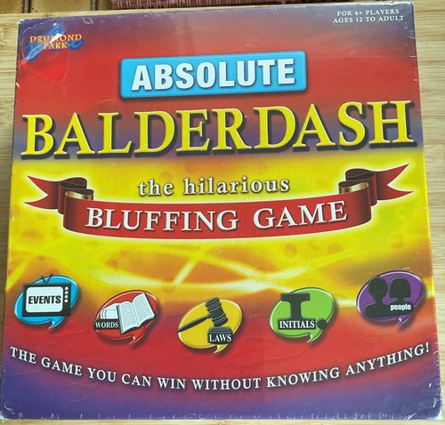 Absolute balderdash board - balderdash,