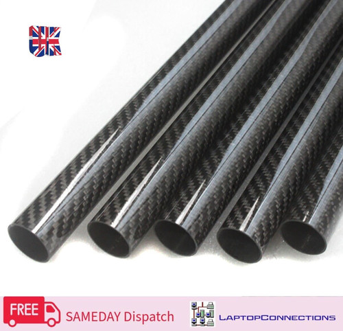 Carbon fiber tube gloss - 3k,