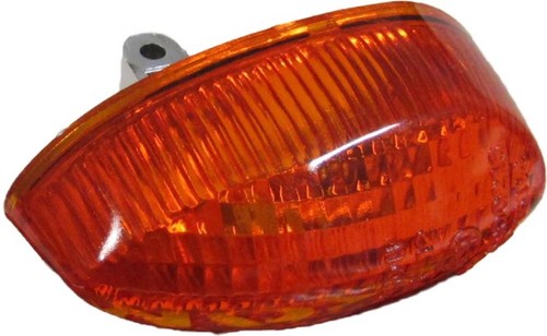 Indicator lens front amber - indicator,