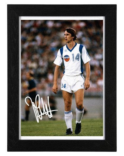 Johan cruyff signed autograph - signed,