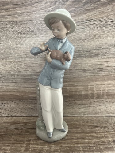 Nao lladro boy with - nao,