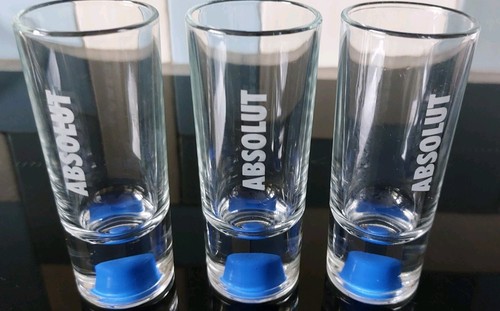 Absolut shot glasses made - 3,