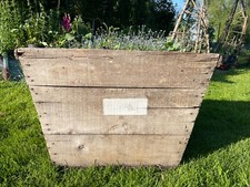 French Vintage Champagne Grape Wooden Wine Crate