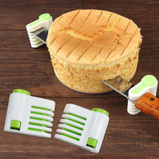 2Pcs Cake Slicer Toast Cutter