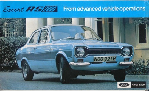 Ford escort 2000 - rs, 1