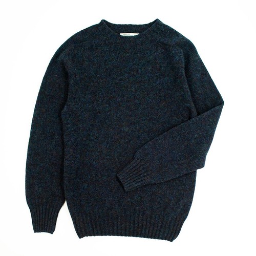 Classic shetland crew neck - shetland,