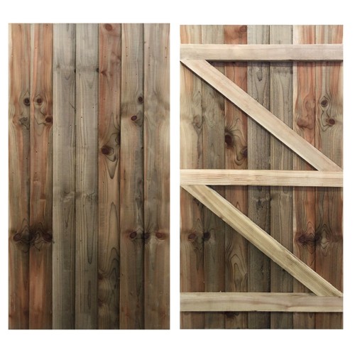 Featheredge gate ruby - featheredge, 1.5m