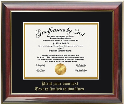 Custom diploma frame - custom,