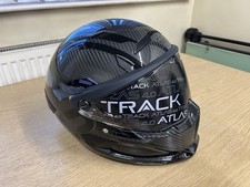 Ruroc Atlas 4.0 Track Motorcycle Helmet Carbon