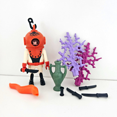 Playmobil hard hat - hard, diver
