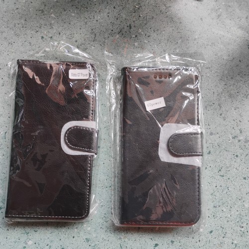 Single leather wallet phone - ,