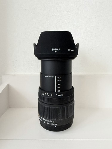 Sigma 125mm 5 - 18-125mm, f3.5-5.6