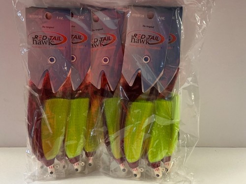 Red tail hawk jigs oz - red,
