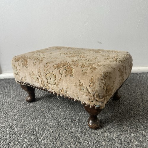 Vintage footstool small - footstool,
