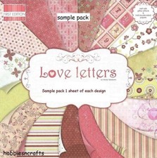 LOVE LETTERS Dovecraft 8 x 8