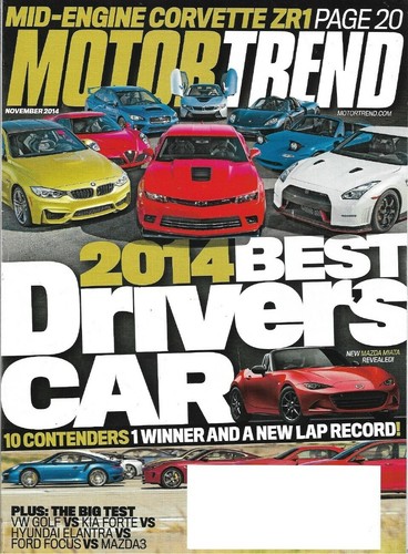 Motor trend 2014 - motor, z/28