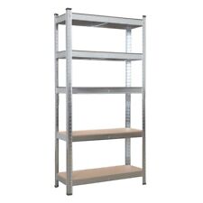 Heavy Duty 5 Tier Metal Garage Shelves Shelving Racking Storage Boltless Shelf