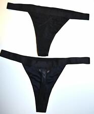 Sexy Black Thong Knickers Panties Primark Ladies Womens UK Sizes 6 to 16