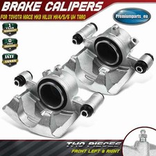 2x Brake Calipers Front for